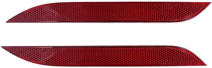 ya 27 10.13 baidi 2X Rear Left+Right Bumper Reflector Red Plastic for Fortwo 2016 2017 2018