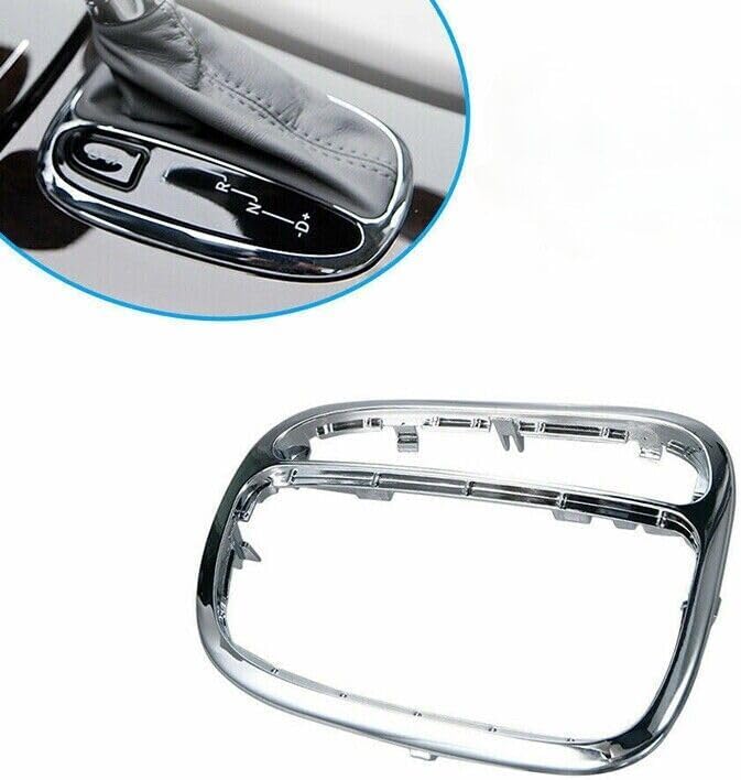 ya 2 8.15 for Mercedes-Benz C Class W203 C230 C320 Chrome Gear Shift Panel Cover Trim
