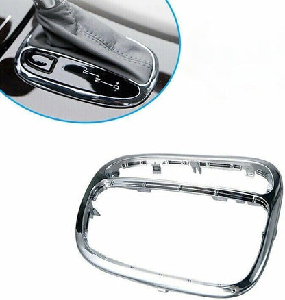 ya 2 8.15 for Mercedes-Benz C Class W203 C230 C320 Chrome Gear Shift Panel Cover Trim