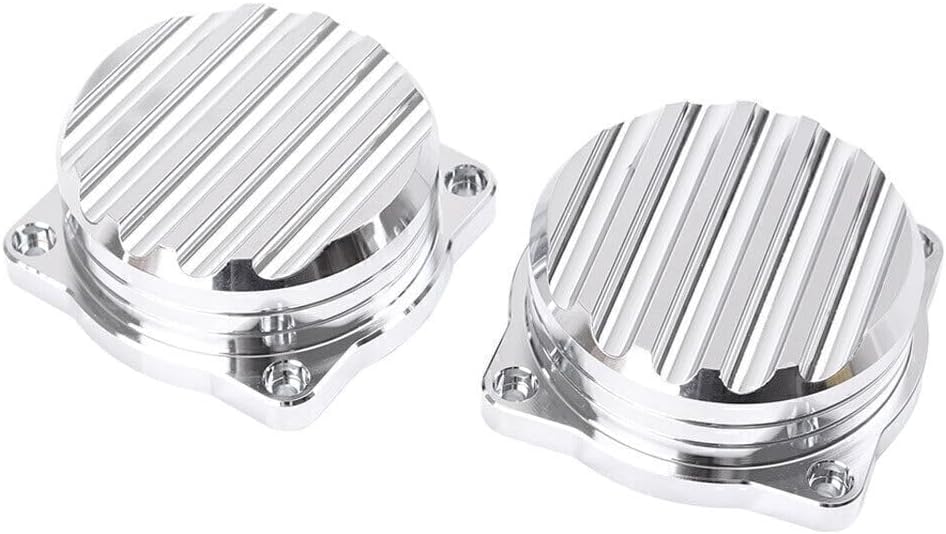 ya 2 8.15 2x Silver Carburetor Cover Ripple Sliver Fit Sc for Ram bler/Thruxt 900 08-15