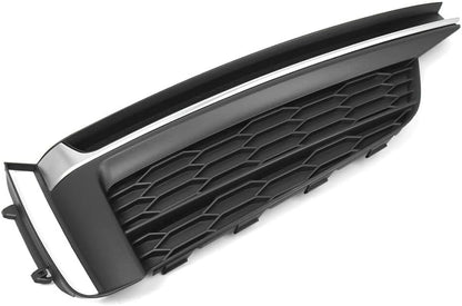 ya 10 9.16 zhengce Front Bumper Fog Light Lamp Grill Bezel Cover for Audi A5 S5 2017-2020