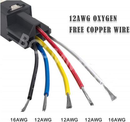 ya 28 10.13 zhengce Car 12V 30/40A 5-Pin Spdt Relay With Relay Socket Fuse Holder Automotive S