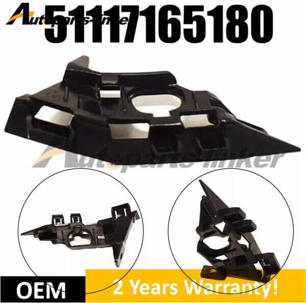 ya 4 8.24 baidi 51117165180 Right Side Front Bumper Retainer Bracket Holder for BMW E85 E86 Z4