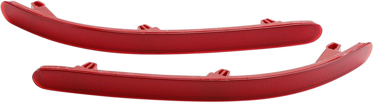ya 10 9.16 zhengce L+R Pair Rear Bumper Reflector W/ Red Lens No Light for VW Touareg 7L 2002-
