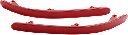 ya 10 9.16 zhengce L+R Pair Rear Bumper Reflector W/ Red Lens No Light for VW Touareg 7L 2002-