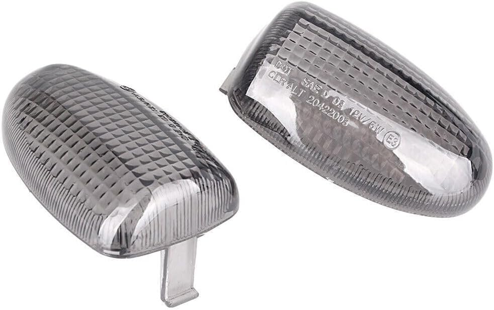 ya 2 8.15 Pair Front Turn Signal Light Lenses Cover Fit for BMW K1200RS 1997-2004 2003 2002 01