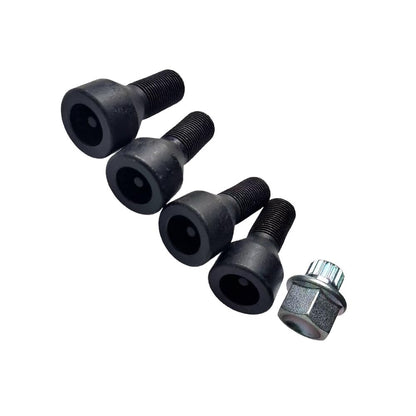 ya 5 8.10 Wheel Lock Locks Bolt Kit Fit for BMW E70 F01 F02 F06 F10 F12 36136776076 M14x1.25
