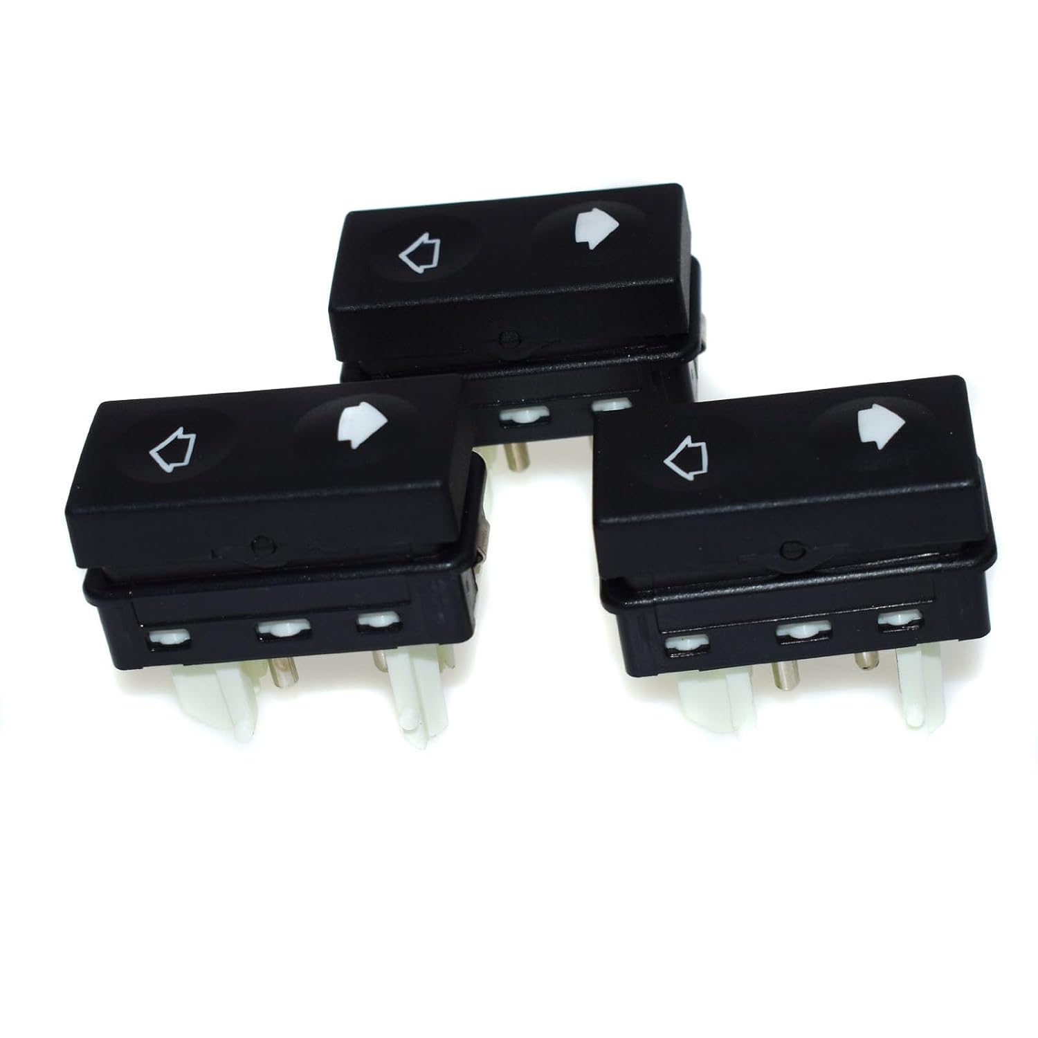 ya 4 8.8.2 3-Piece Power Window Switch Control for BMW E36 318i 325i 61311387916