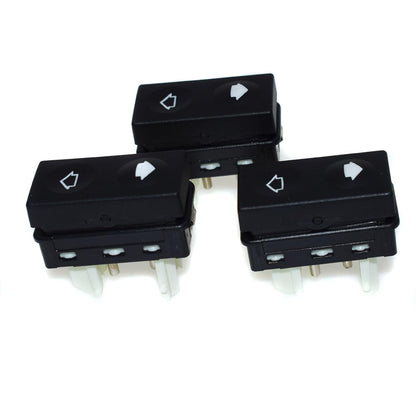ya 4 8.8.2 3-Piece Power Window Switch Control for BMW E36 318i 325i 61311387916