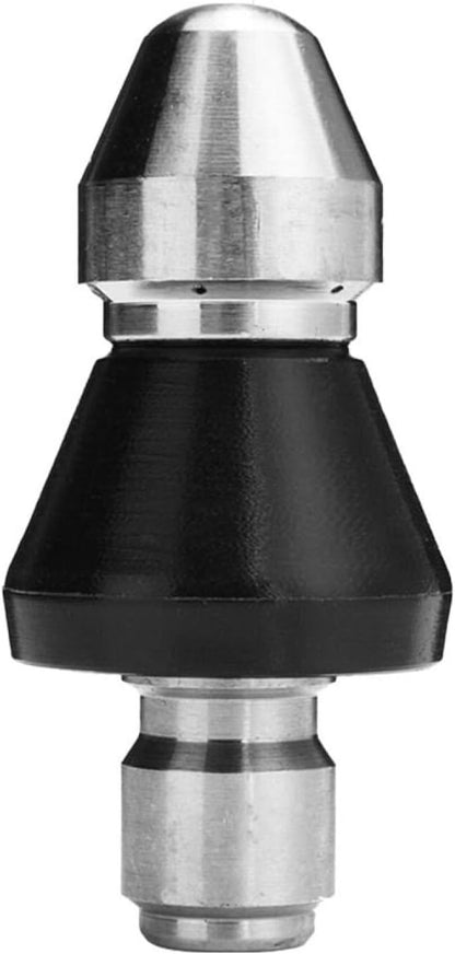 ya 26 10.21 baidi Pressure Washer Drain Cleaning Jetter Pipe Nozzle Sewer Hose 1 Front 6 Rear