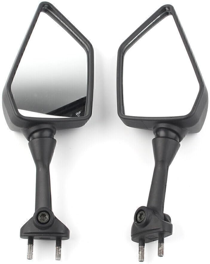 ya 2 8.15 Rearview Side Rear View Mirrors Black Fit for Kawasaki 250R EX250 2008-2013