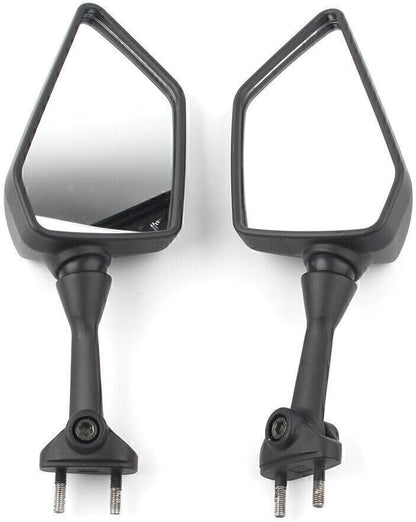 ya 2 8.15 Rearview Side Rear View Mirrors Black Fit for Kawasaki 250R EX250 2008-2013