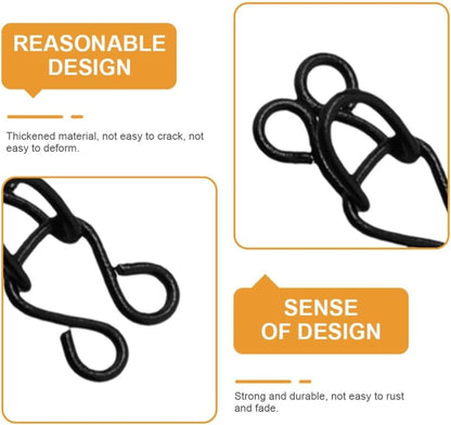 ya 26 10.21 baidi 100 Pcs Metal Invisible Hook Buckle Coat Fasteners Clothing Eyes Closure