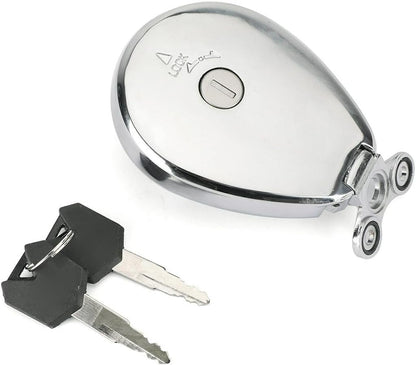 ya 5 8.24 baidi Fuel tank cap with 2 keys for Kawasaki 1996-1997 ELIMINATOR 600 (ZL600-B)
