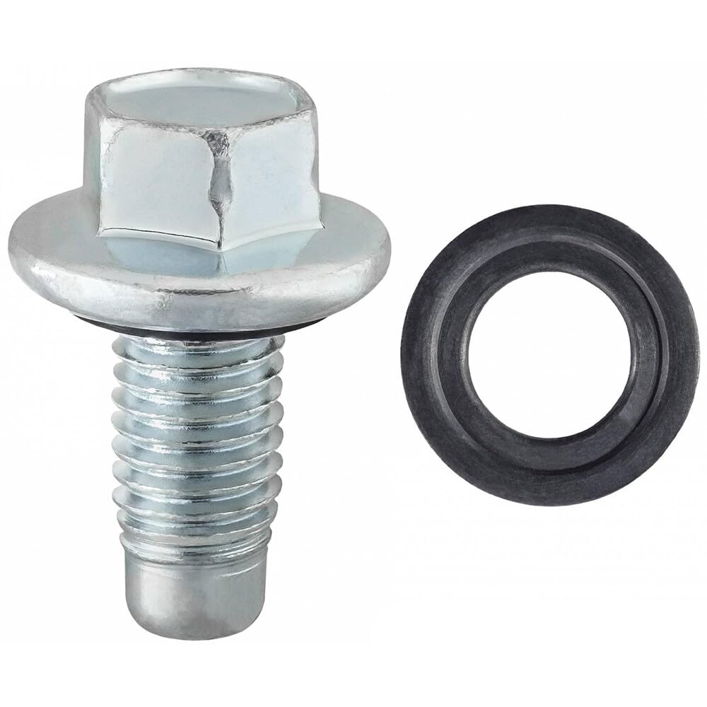 ya 12 10.8 baidi New Oil pan Drain Plug Bolt with O-Ring 11562588 for Buick for Cadillac GM for Chevrolet -