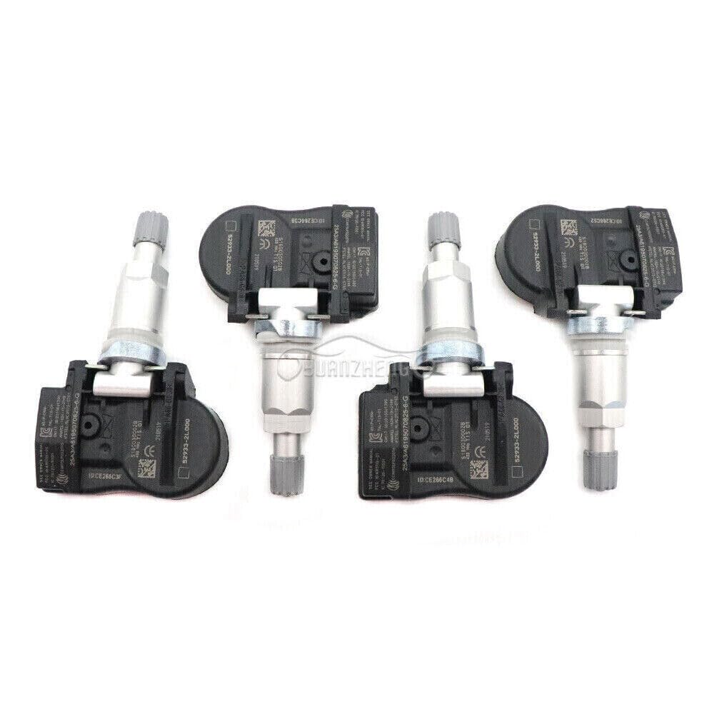 ya 3 8.24 baidi 4-Pack 52933-2L000 TPMS Tire Pressure Monitoring Sensor for Hyundai I30 I10 for Kia Ceed