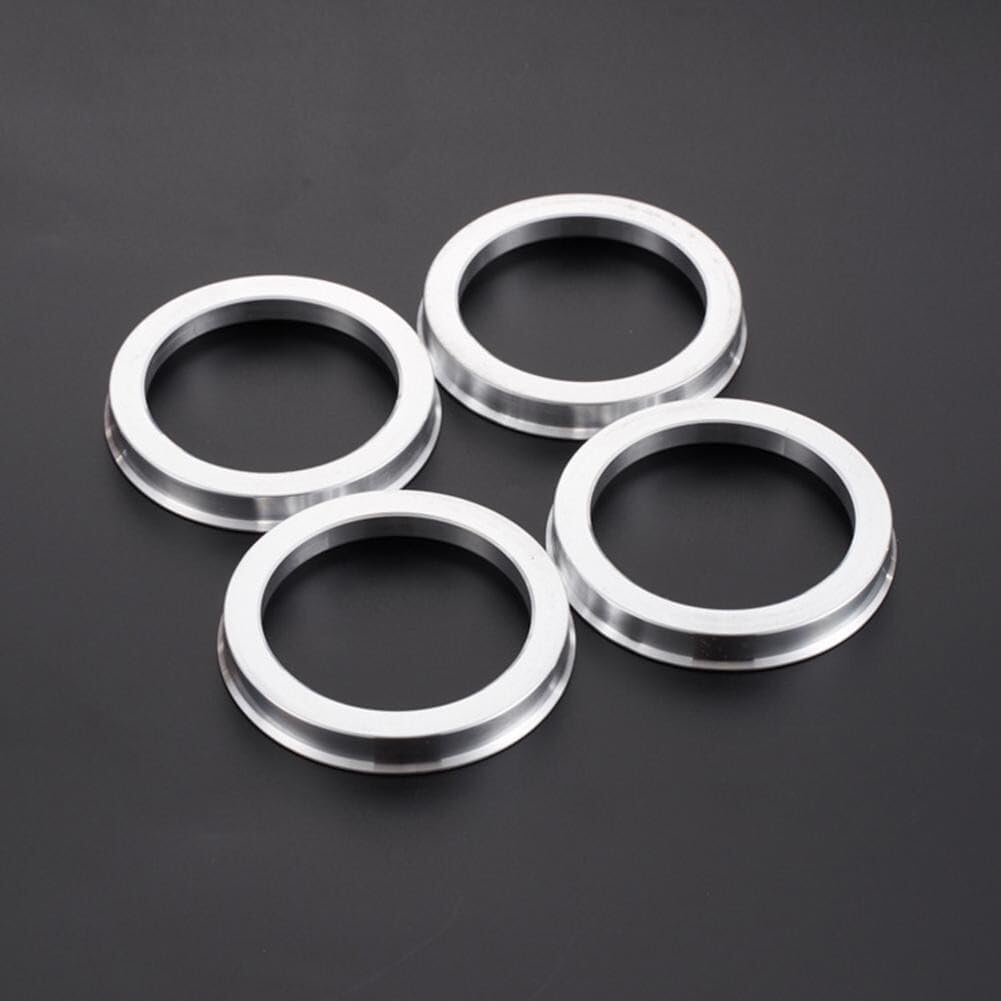 ya 4 8.8.2 Wheel Hub Centric Rings Spacer OD=70.5mm ID=66.1mm Aluminum Alloy 4Pcs