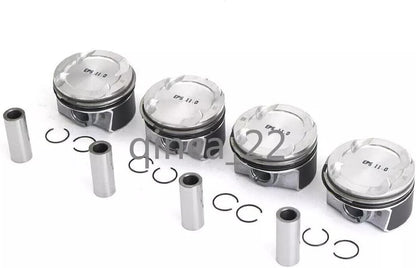 ya 4 8.24 baidi 4-Piece Piston Ring Kit 11:1 22mm for BMW for Mini Cooper S X1 F55 F56 B46 B48 2.0