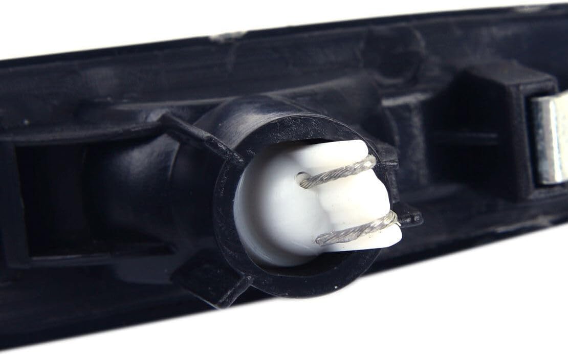 ya 4 8.14 One pair of turn signal side lights fits for BMW E90 E91 E92 E93 LED marker lights amber @