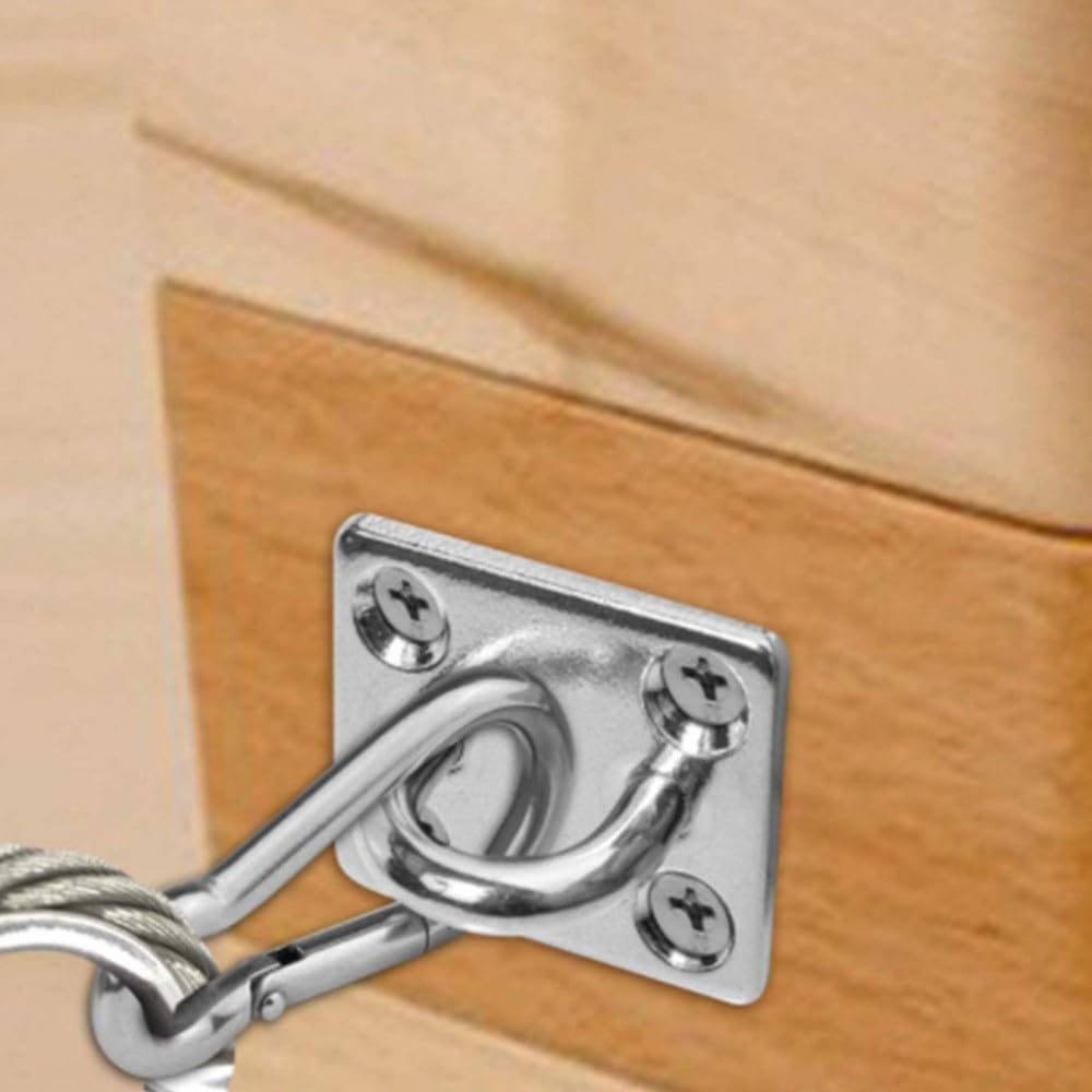 ya 26 10.21 baidi 4 Pcs Stainless Steel Hook U-Shaped Hooks for Ceiling Hanging Heavy Duty