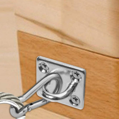 ya 26 10.21 baidi 4 Pcs Stainless Steel Hook U-Shaped Hooks for Ceiling Hanging Heavy Duty