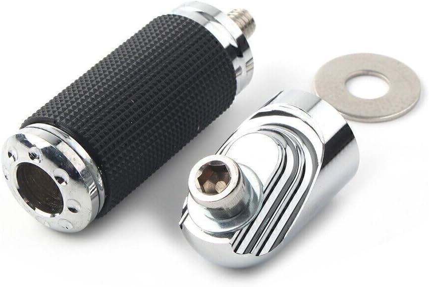 ya 2 8.15 Fit for Harley Dyna Wide Glide Fat Bob 91-17 Jiffy Stand Kickstand Extension Chrome