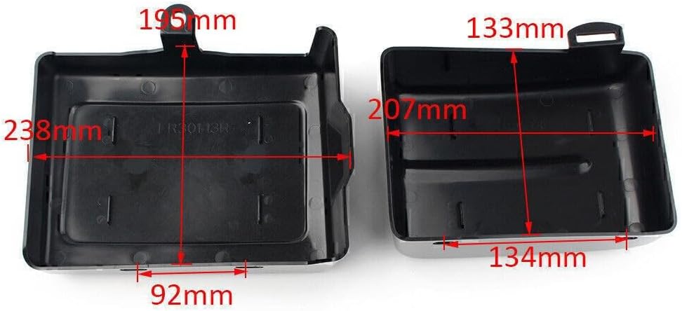 ya 23 10.7 baidi Battery Side Cover for Harley Dyna Fat Bob 2006-2017 Street Bob Super Wide Glide