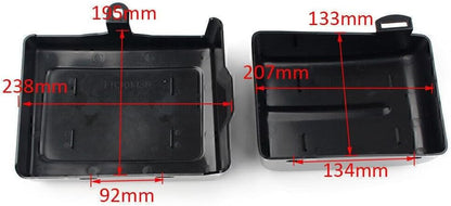 ya 23 10.7 baidi Battery Side Cover for Harley Dyna Fat Bob 2006-2017 Street Bob Super Wide Glide