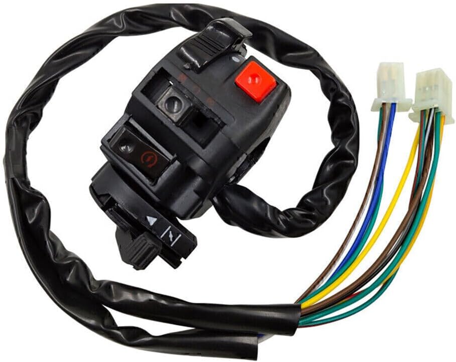 ya 4 8.14 7/8 22mm Handlebar High/Low Beam On/Off Start Kill Headlight Throttle Switches