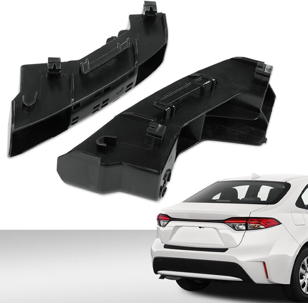 ya 5 8.10 2X LH RH Rear Bumper Retainer Bracket Support for 2023-2024 for Toyota for Corolla Sedan