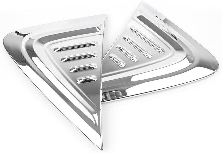 ya 4 8.14 Chrome Side Marker Fender Air wing Vent Trim M Cover for Toyota C-HR 2016-2018