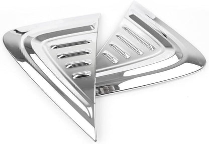 ya 4 8.14 Chrome Side Marker Fender Air wing Vent Trim M Cover for Toyota C-HR 2016-2018