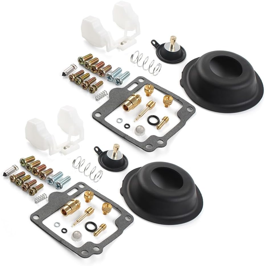 ya 2 8.15 Carburetor Repair Rebuild Kit Fit for Yamaha Virago XV750 1988-1997 XV1100 1988-1999