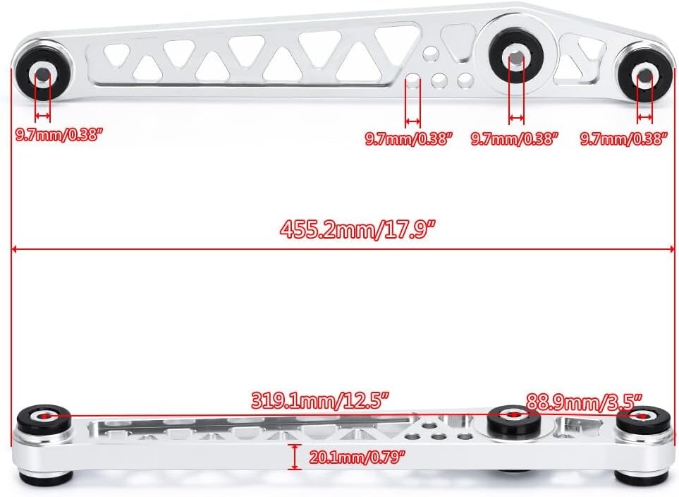 ya 9 10.24 For 1996-2000 for Honda for Civic EK LCA Rear Lower Control Arm Kit Rear Suspension Kit