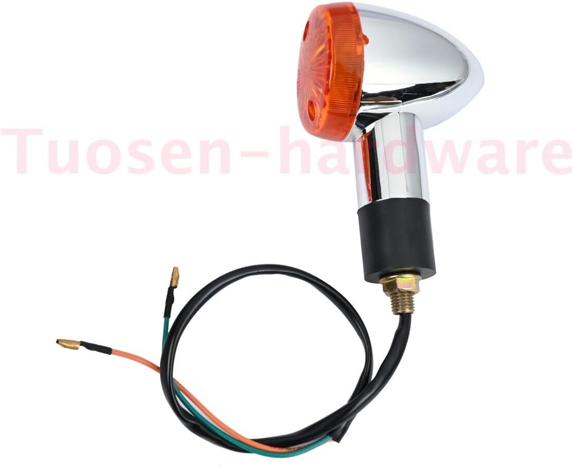 ya 4 8.24 baidi 4PCS Turn Signal Amber Lights for Honda Shadow VT ACE Aero Spirit VLX 600 750