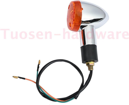 ya 4 8.24 baidi 4PCS Turn Signal Amber Lights for Honda Shadow VT ACE Aero Spirit VLX 600 750