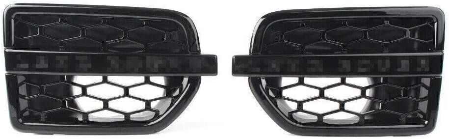 ya 2 8.15 Plastic Side Grille Intake Mudguard Ventilation Opening Black Suitable for 2010-2016 for Land Rover LR4