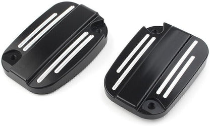 ya 10 9.16 zhengce Brake Master Cylinder Cover Cap Left& Right for Harley Touring Street Road
