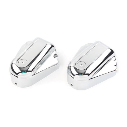ya 6 8.14 Motorcycle Rear Swingarm Axel Phantom Cap Fit Harley Softail 2008-2017 Chrome