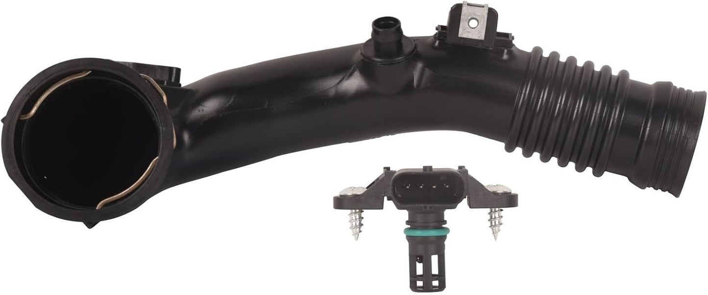 ya 4 8.10 Suitable for BMW 535i 640i 740i X5 X6 3.0L air turbo for Charger pipe hose rear pipe with sensor