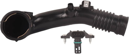 ya 4 8.10 Suitable for BMW 535i 640i 740i X5 X6 3.0L air turbo for Charger pipe hose rear pipe with sensor
