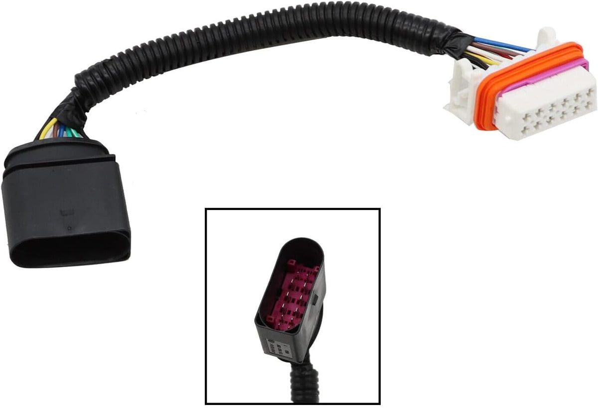 ya 4 8.10 2 pieces of car mounted headlight harness adapter 7L6971071A suitable for VW Touareg 2004-06