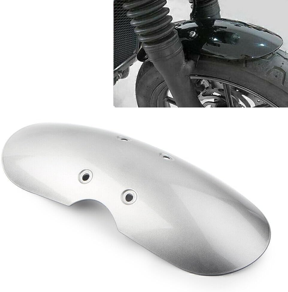 ya 14 9.20 zhengce Silver Front Fender Mudguard Cover Protect For2001-2016 Sc for Ram bler/THR-1