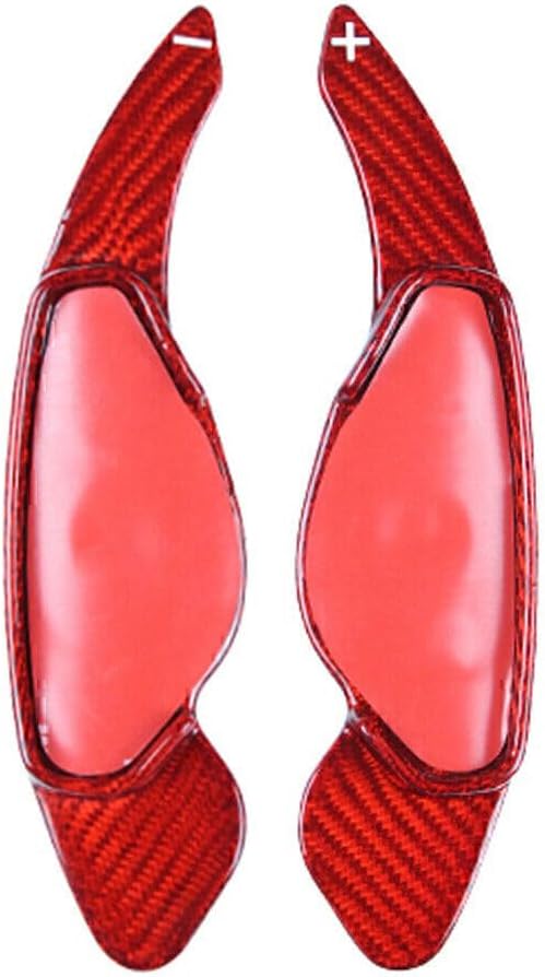 ya 5 8.24 baidi Carbon Steering Wheel Shift Paddle Shifter Extension Red Fit for Land Rover Evoque