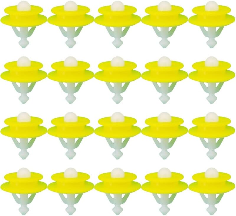 ya 7 8.24 baidi 20pcs Fender Splash Guard Clips and Grommets 30698669 for Volvo C30