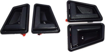 ya 4 8.14 Driver and Passenger Inner Door Handle 4-Piece Set for Suzuki Sidekick
