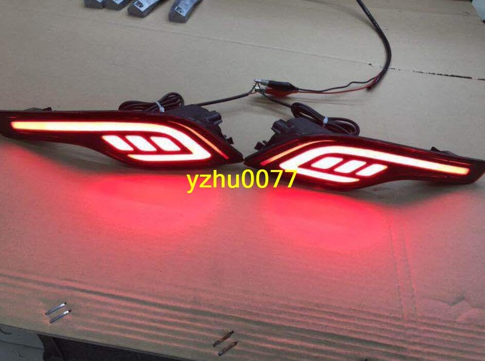 ya 4 8.10 2017-2019 for Honda for CR-V CRV Rear Bumper Left Right LED Fog Light Brake Lamp Kit