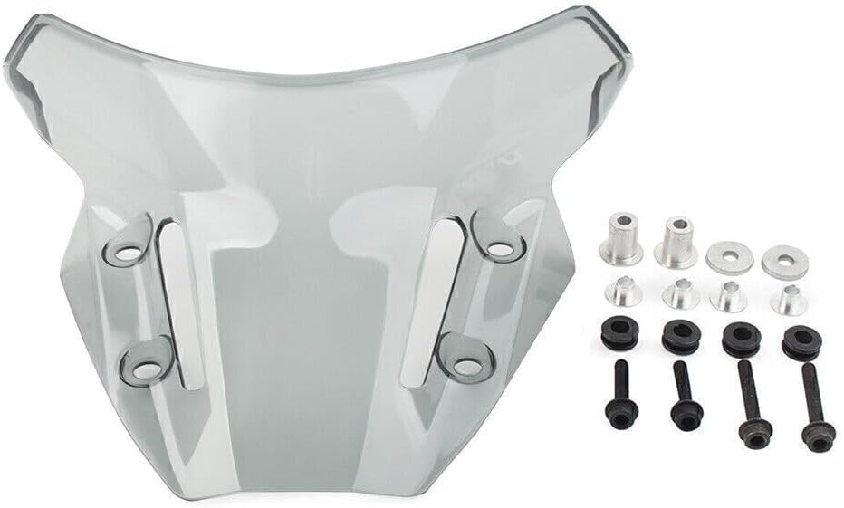 ya 2 8.15 Gray Fit for Yamaha MT09 / SP FZ09 2021 2022 Motorcycle Wind Deflectors Windshield