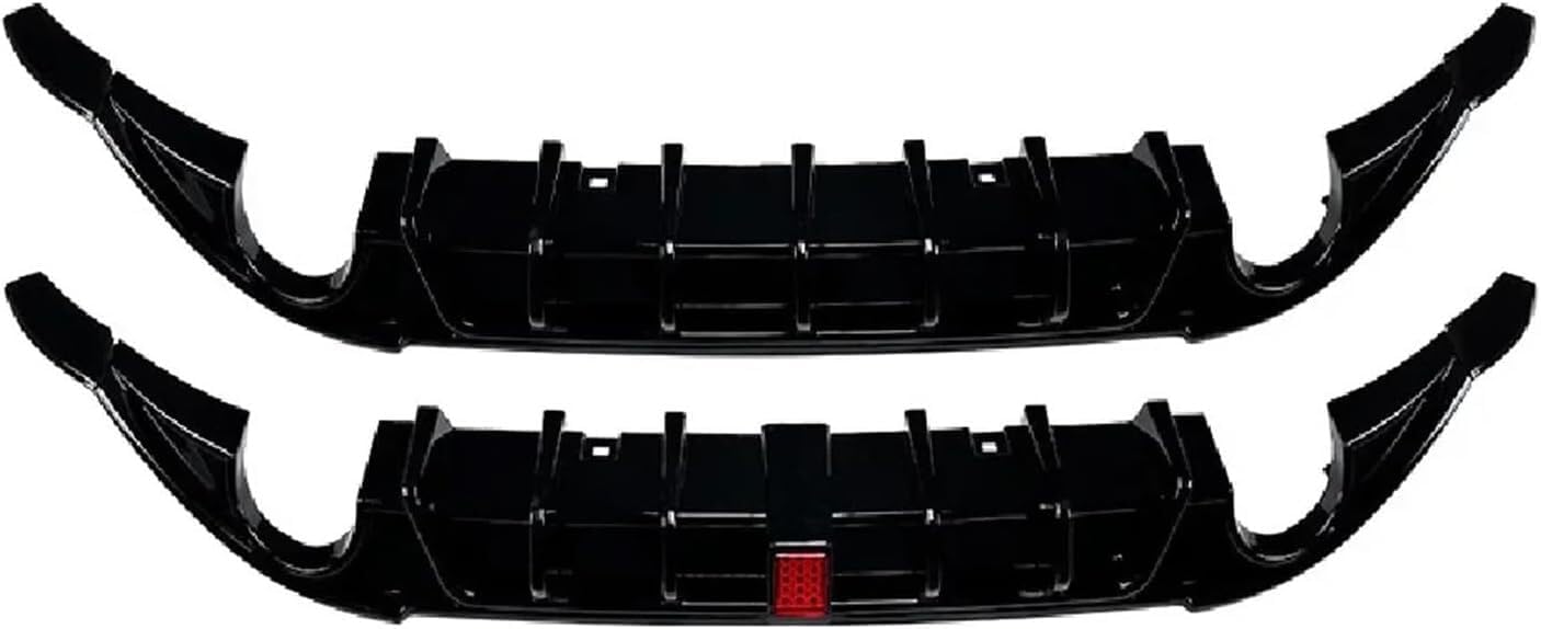 ya 2 8.24 baidi For 14-17 for Golf 7 MK7 GTI GTD TSI Blk Rear Bumper Diffuser Lip with Lightweight Body Kit