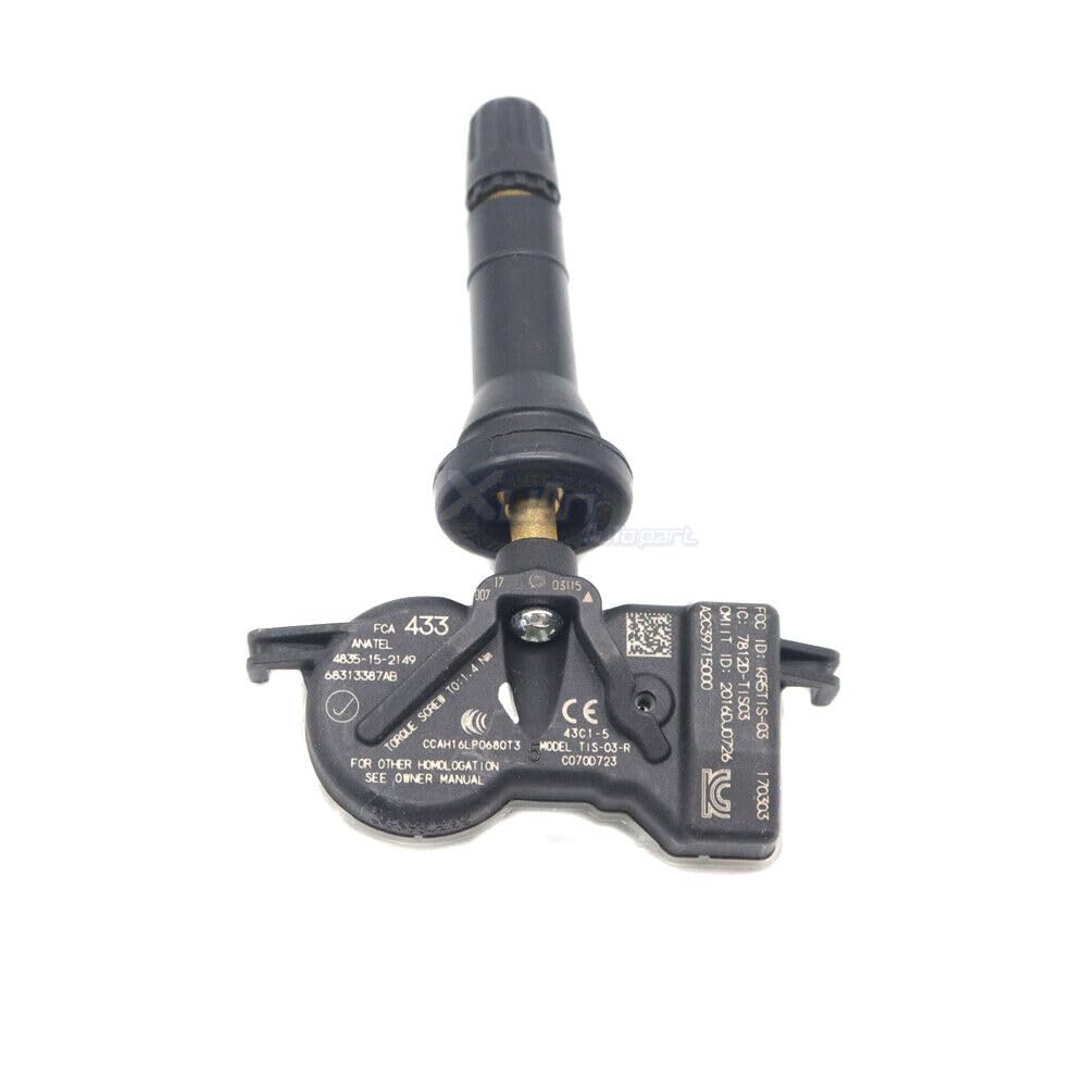 ya 6 8.24 baidi 4X Tire Pressure Monitor Sensor TPMS 68313387AB for Dodge for Jeep 433Mhz 68105280AF